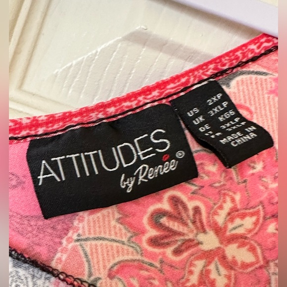 Attitude by Renee Petite Como Jersey Short Sleeve Jumpsuit Size 2X Petite - Picture 3 of 9